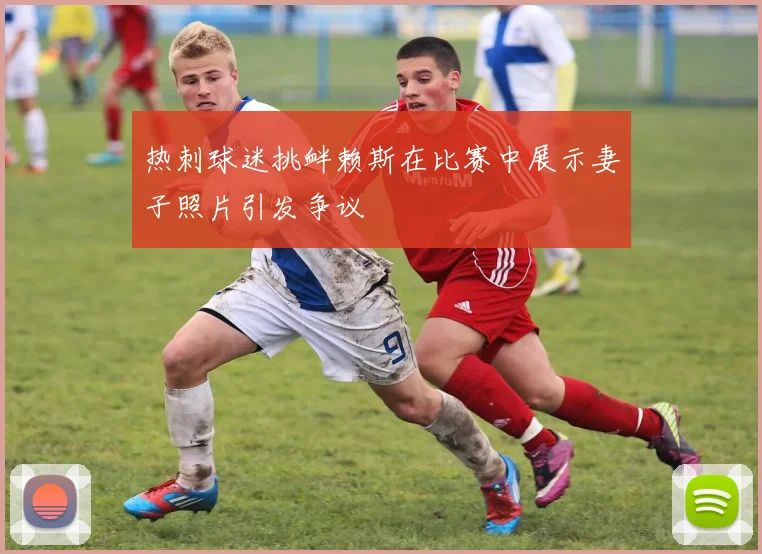 热刺球迷挑衅赖斯在比赛中展示妻子照片引发争议