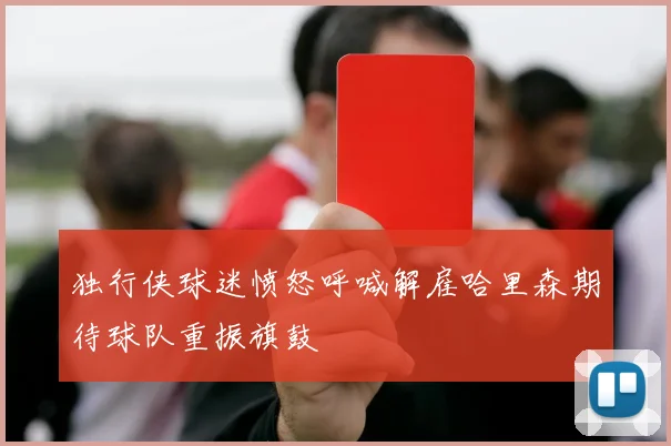 独行侠球迷愤怒呼喊解雇哈里森期待球队重振旗鼓